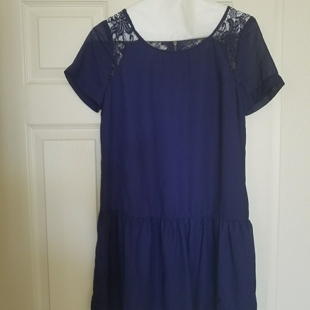 Navy dress